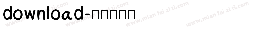 download字体转换