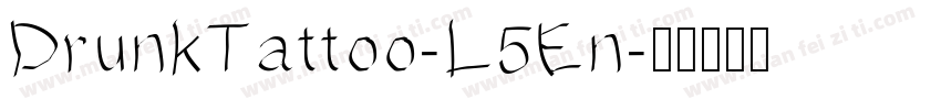 DrunkTattoo-L5En字体转换