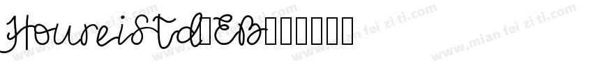 HoureiStd-EB字体转换
