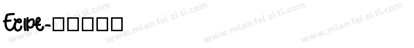 Ecipt字体转换