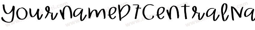 YournameD7CentralNar字体转换