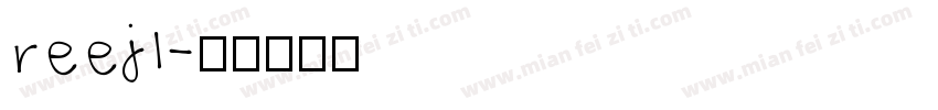 reejl字体转换
