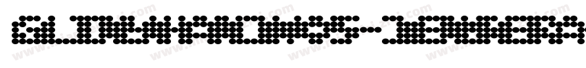 GlinyHandW05-DenseRa字体转换