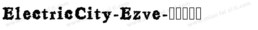 ElectricCity-Ezve字体转换
