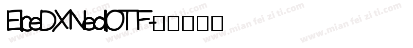 EliceDXNeolliOTF字体转换
