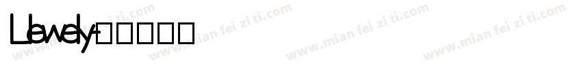Llewely字体转换