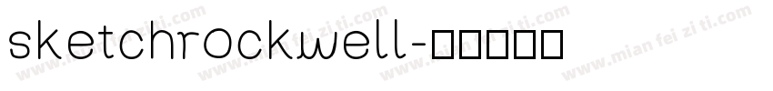 sketchrockwell字体转换