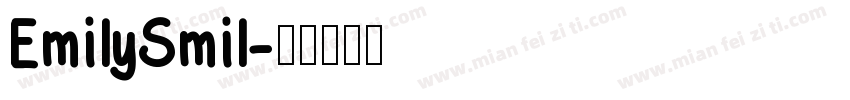 EmilySmil字体转换