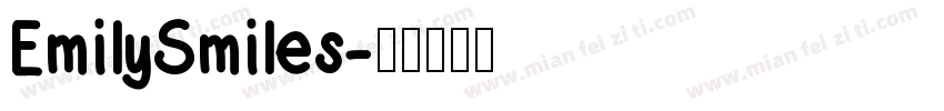 EmilySmiles字体转换
