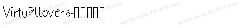 Virtuallovers字体转换