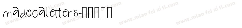 madocaletters字体转换