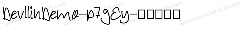 DevllinDemo-p7gEy字体转换