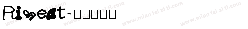 Ribeat字体转换