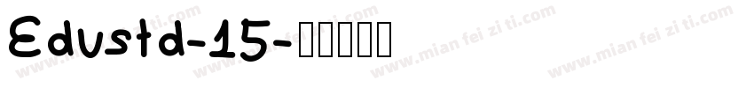 Edustd-15字体转换