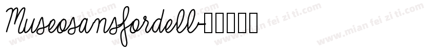 Museosansfordell字体转换