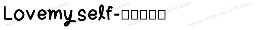 Lovemyself字体转换