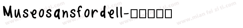 Museosansfordell字体转换