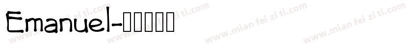 Emanuel字体转换