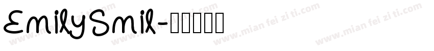 EmilySmil字体转换