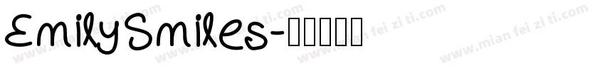 EmilySmiles字体转换
