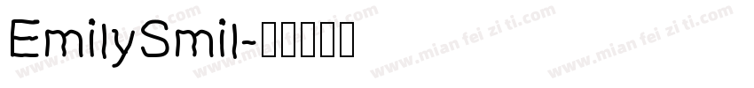 EmilySmil字体转换