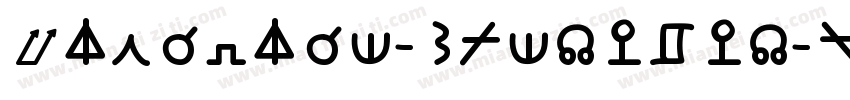 Language-Specific-Re字体转换