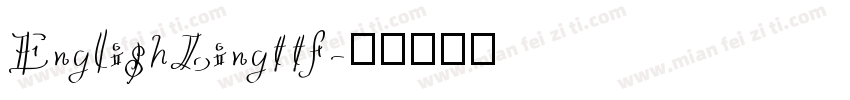 EnglishLingttf字体转换