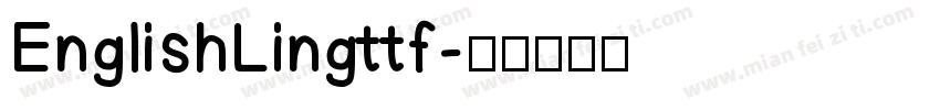 EnglishLingttf字体转换