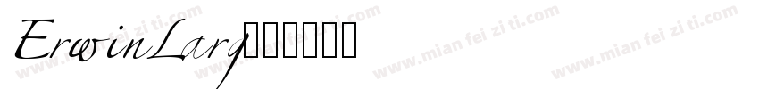 ErwinLarg字体转换