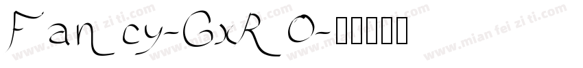Fancy-GxRO字体转换