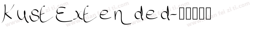 KustExtended字体转换