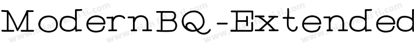 ModernBQ-Extended字体转换