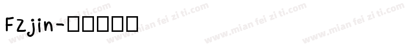 FZjin字体转换