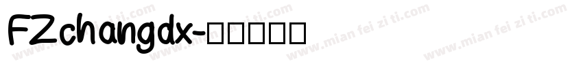 FZchangdx字体转换