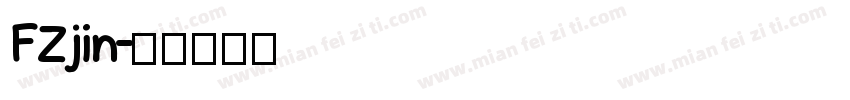 FZjin字体转换