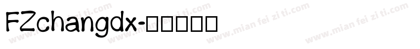 FZchangdx字体转换
