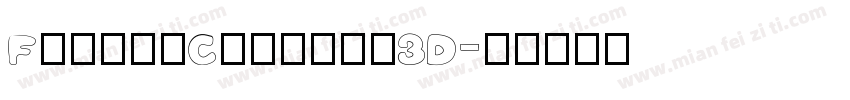 FrozenCrystal3D字体转换