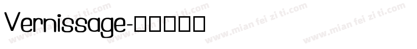 Vernissage字体转换