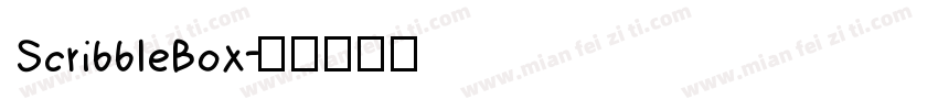 ScribbleBox字体转换