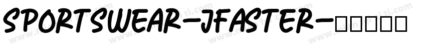 Sportswear-JFaster字体转换