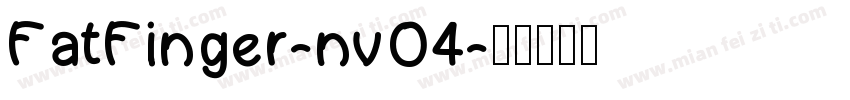 FatFinger-nvO4字体转换