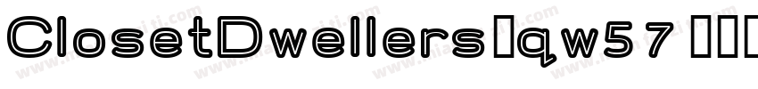 ClosetDwellers-qw46字体转换