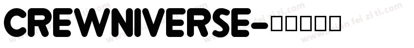 Crewniverse字体转换