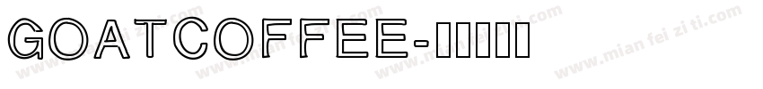 GOATCOFFEE字体转换