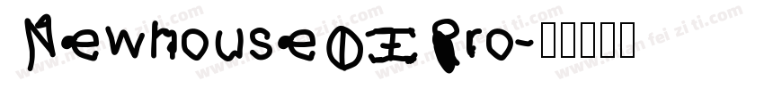 NewhouseDTPro字体转换