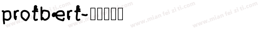 protbert字体转换