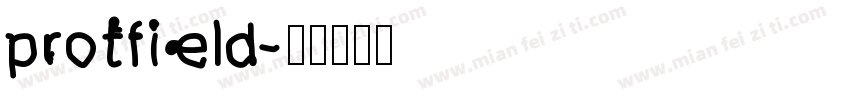 protfield字体转换