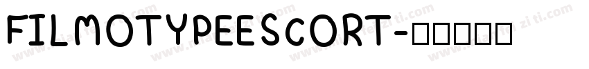 FILMOTYPEESCORT字体转换