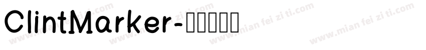 ClintMarker字体转换