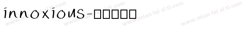 innoxious字体转换